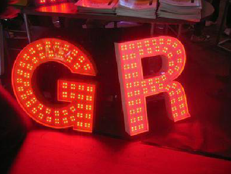  禹州LED发光字常见的安装误区。